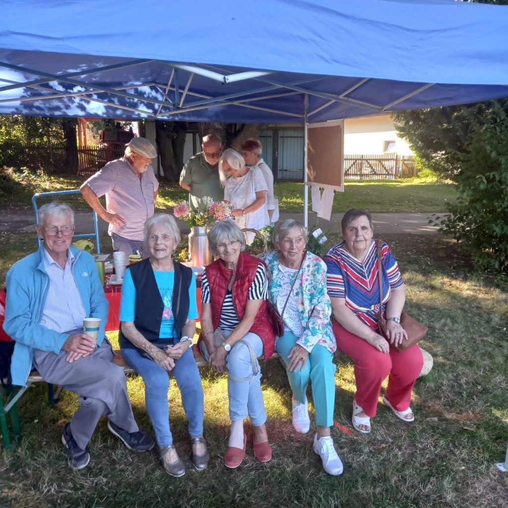 Gemeinsam beim Stadtteilfest in Gaschwitz, Markkleeberg.